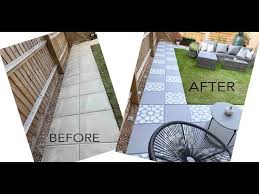 Stencil Concrete Garden Paving Slabs