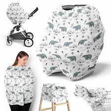 Baby Car Seat And Nursing Cover