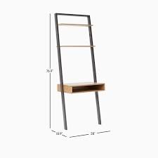 Ladder Shelf Wall Desk 28 West Elm