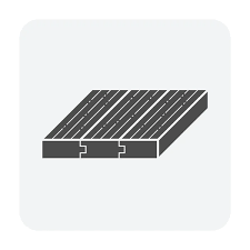 Wood Floor Icon Stock Vector By