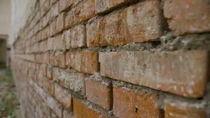 Building Brick Wall Stock Footage