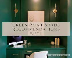 Green Paint Shade Recommendations