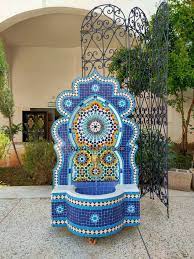 Garden Moorish Mosaic Fountain