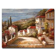 Home In Tuscany Canvas Art By Joval