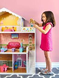 Wooden Dollhouse Doll House