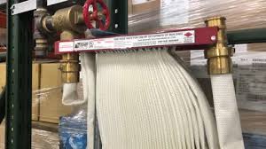 Fire Hose And Water Valve In Industrial
