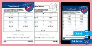 Eighth Grade Solving Systems Of