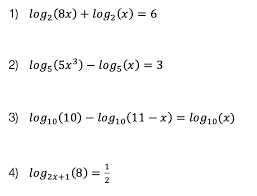 How To Solve Log Equations Algebra 2