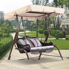 Cover Outdoor Porch Swing Canopy