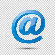 Email Sign Or At Mail Icon In 3d Design