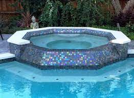Swimming Pool Glass Tile Silver