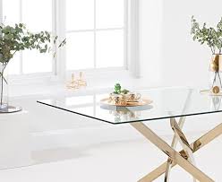 Gold Leg Dining Table