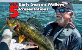 Early Season Walleye Presentations