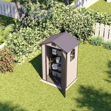Plastic Outdoor Patio Storage Shed