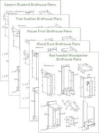 70birds Birdhouse Plans Index