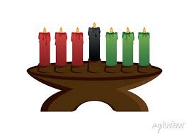 Kinara Kwanzaa Candlestick Icon Vector