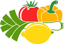 Organic Vegetables Logo Royalty Free
