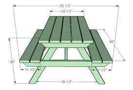 Easy Build Picnic Table Plans With Free