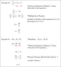 Solving Equations And S