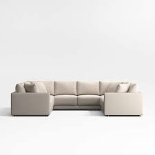 5 Piece U Shaped Sectional Sofa