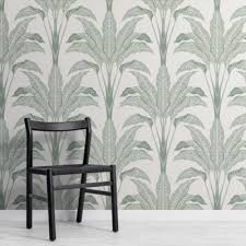 Crawford Pink Art Deco Wallpaper Mural