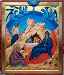 Nativity Of Christ Orthodox Icon Of