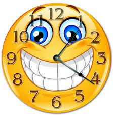 10 5 Smiling Smile Face Clock Living