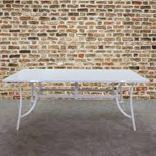 Rectangle Aluminum Dining Table
