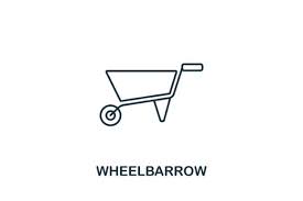 Wheelbarrow Icon From Garden Collection
