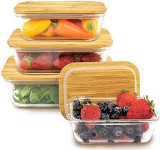 Mantraraj Premium Glass Food Containers