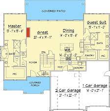 Innovative New American Home Floor Plan