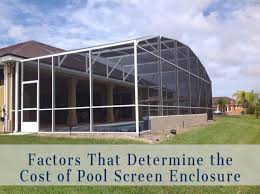Pool Screen Enclosure Cost
