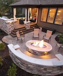 Backyard Seating Patio Deck Designs