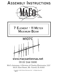 maco antennas m107c assembly