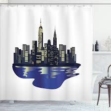 Ambesonne Nyc Shower Curtain