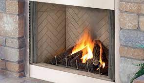 Natural Gas Fireplace Firebox