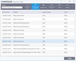 Website Filtering Logs Web Filter