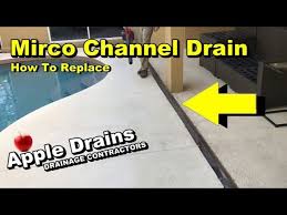 Mirco Channel Drain Pool Deck Drain