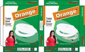 Orange Ewc With Jet Toilet Seat Cover