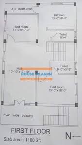 North Facing House Plan According To