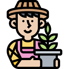 Gardener Free People Icons