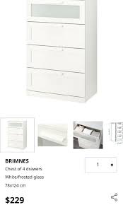 Ikea Brimnes Drawer Furniture Home