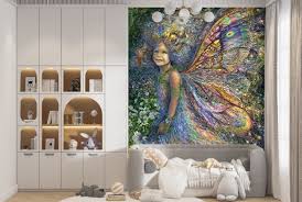 The Wood Fairy Wall Mural By Josephine Wall