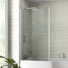 L Shape Over Bath Shower Screen