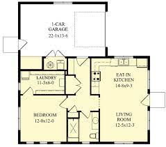 Compact Floor Plan With Single Side