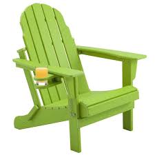 Hdpe Folding Plastic Adirondack Chair