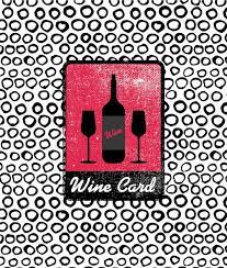 Vector Wine Card Icon Logo Menu Cover