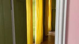 Green Curtains Stock Footage
