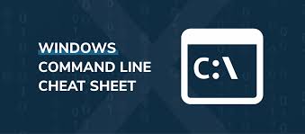 Windows Command Line Cheat Sheet All