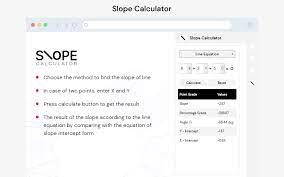 Slope Calculator Google Workspace